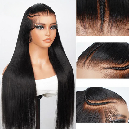 Pre braided 13x4 HD Lace Front Glueless