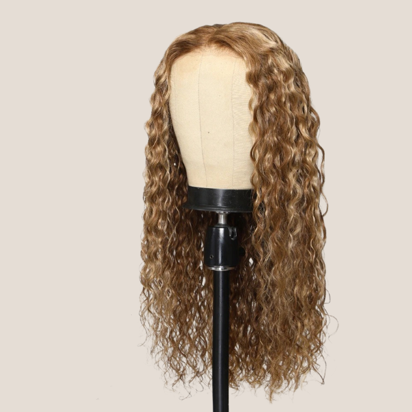 7x5 Water Wave Reflets Blonds Miel _ Glueless