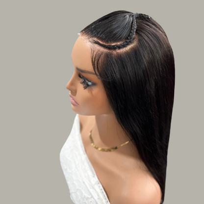 Pre braided 13x4 HD Lace Front Glueless
