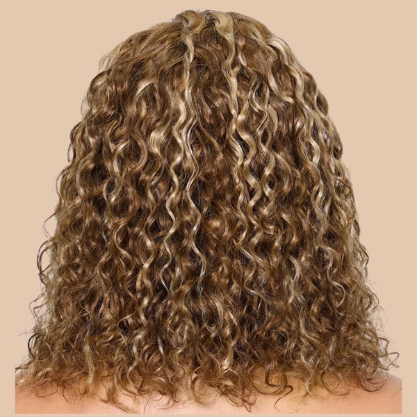 BOB Bye-Bye Knots 7x5 Honey Blonde Highlights Wear Go