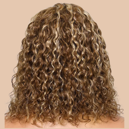 BOB Bye-Bye Knots 7x5 Honey Blonde Highlights Wear Go