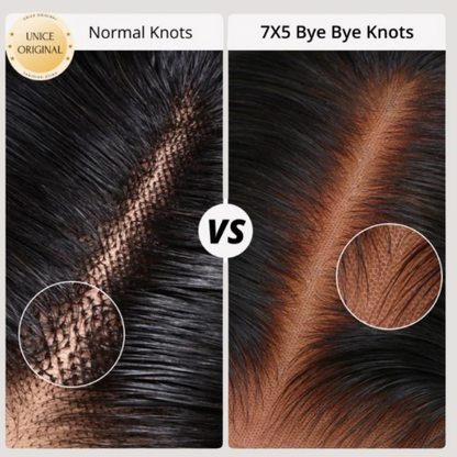 7x5 Water Wave Reflets Blonds Miel _ Glueless
