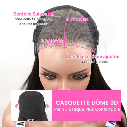 Bob HD Lace 6x4 Sans Colle